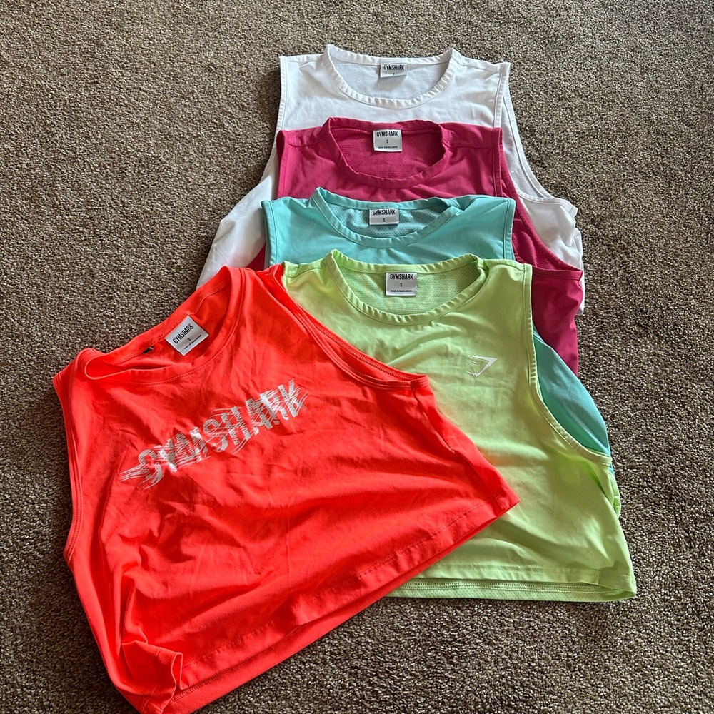 Gymshark crop top bundle